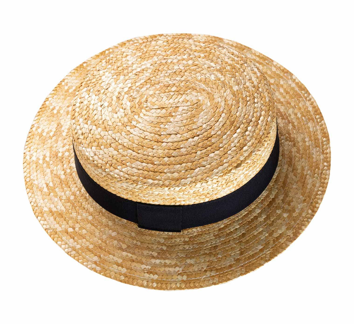 Straw Boater Hat F36197