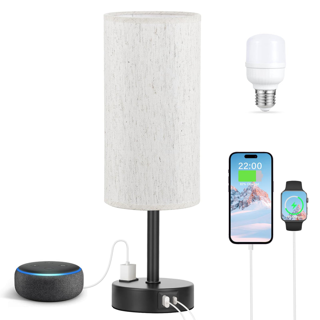 Turquoise Dimmable Touch Bedside Table Lamp N389907