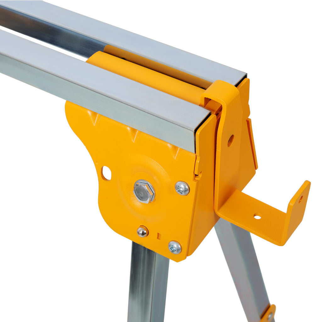 2 Pack Adjustable Height Steel Sawhorse Q96714