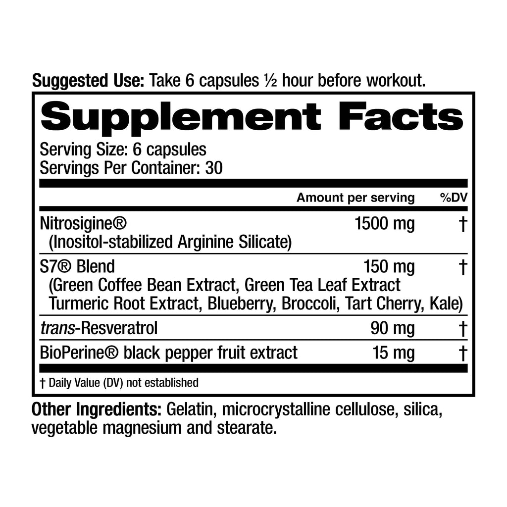 Nitric Oxide Supplements (1-Pack) A535