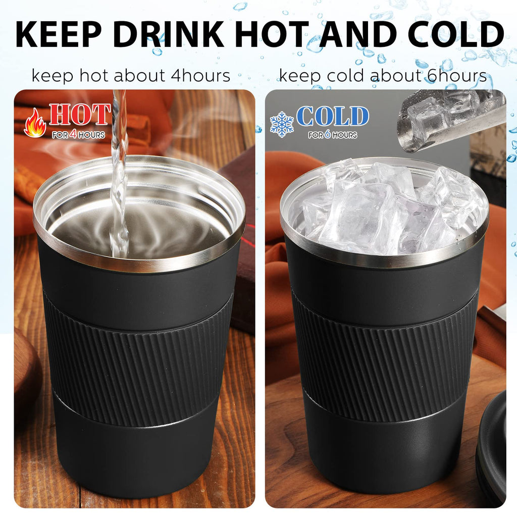 4 Pack 16 Oz Travel Coffee Mug with Lid R309182