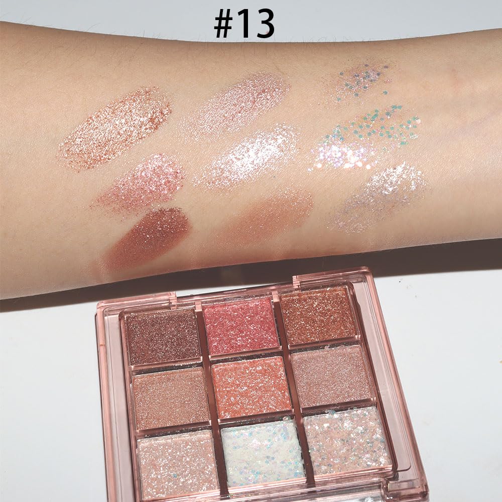 Pink Glitter Eyeshadow Palette P283
