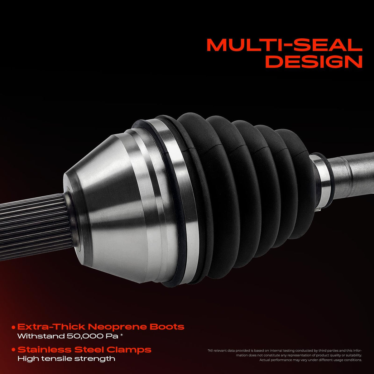 Set of 2 Front CV Axle Shaft Assembly G1328