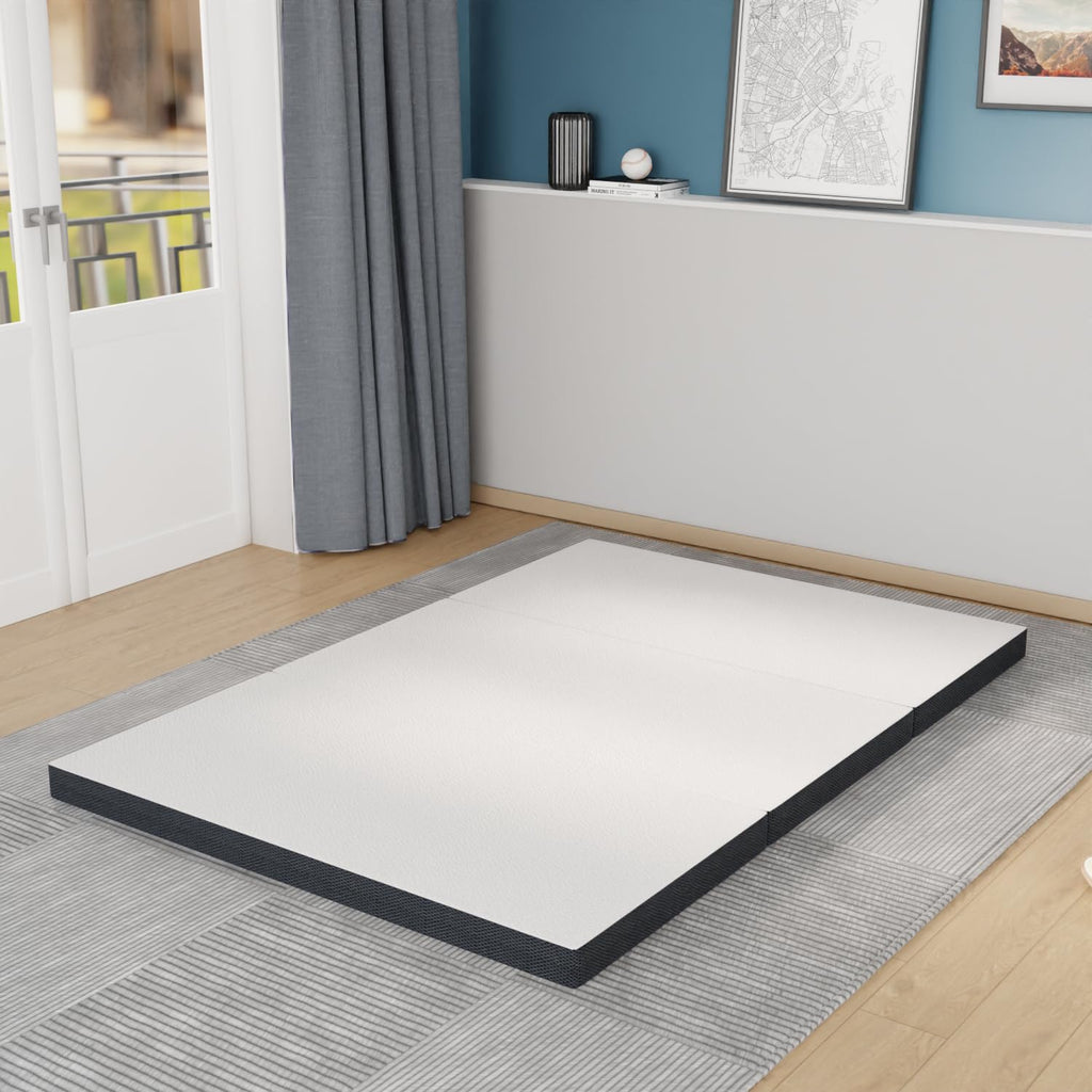 3" Tri Folding Memory Foam Mattress Queen Medium Firm B237714