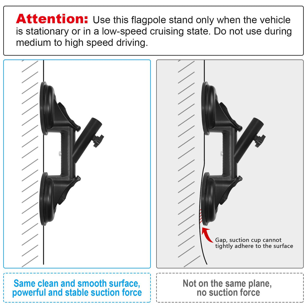 Suction Cup Flag Pole Mount V148186