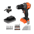 20V MAX Cordless Brushless Drill Driver with 30 Pc. Drill Bit Set X59378