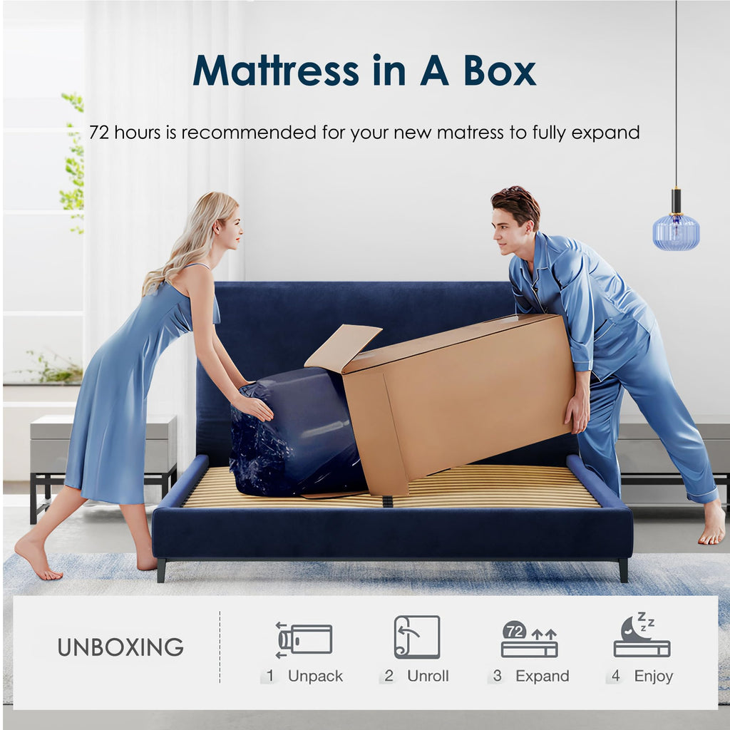 Twin 10 Inch Gel Infused Memory Foam Mattress Q46815