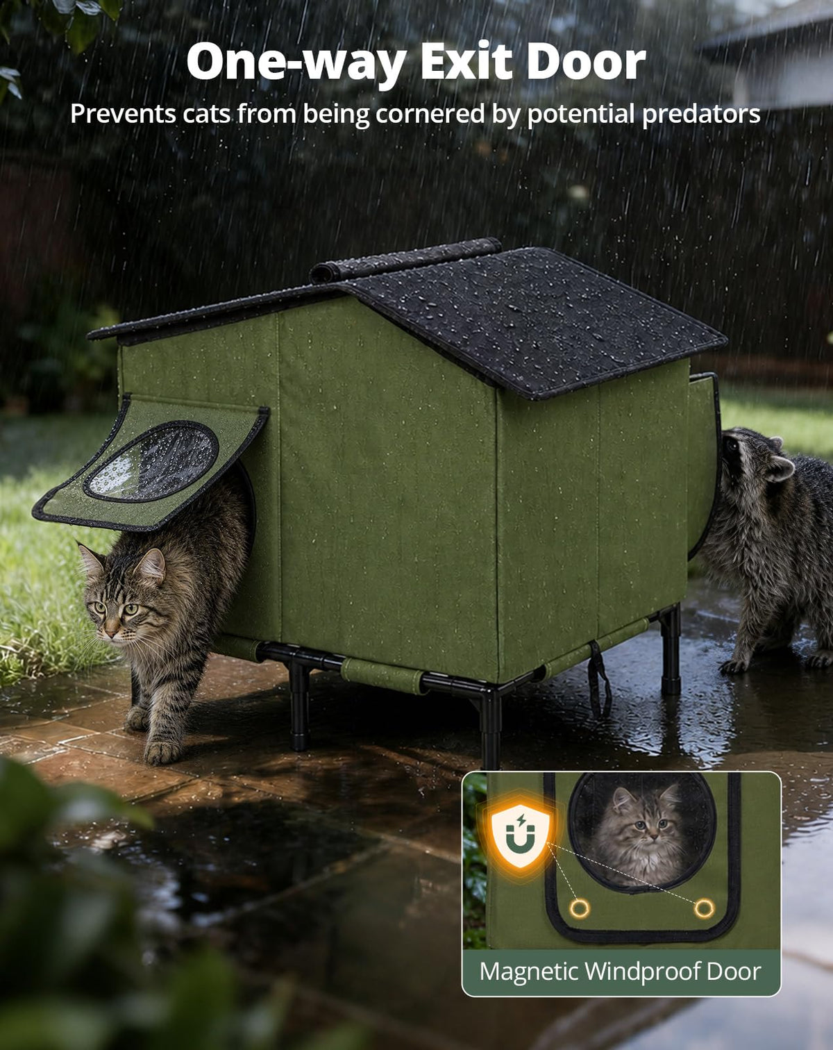 Heated Cat House U39463