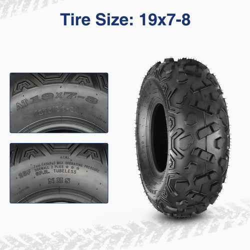19x7-8 ATV Tires Set of 2 Z800797