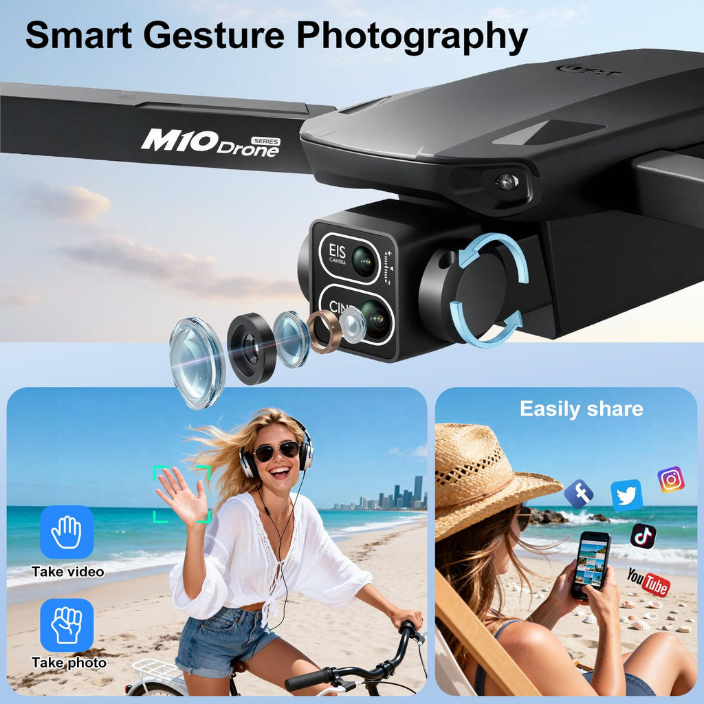1080P HD Foldable Drone with Camera I593