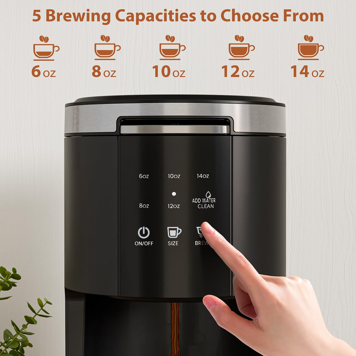 Single Serve Coffee Maker M295353