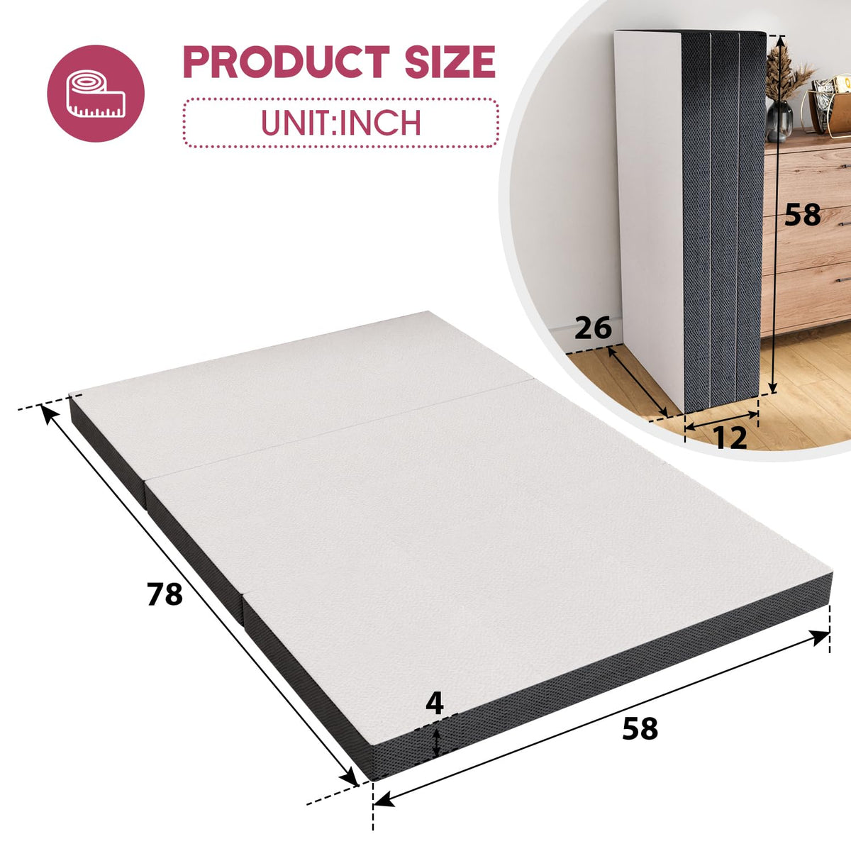 Memory Foam Mattress Y7163