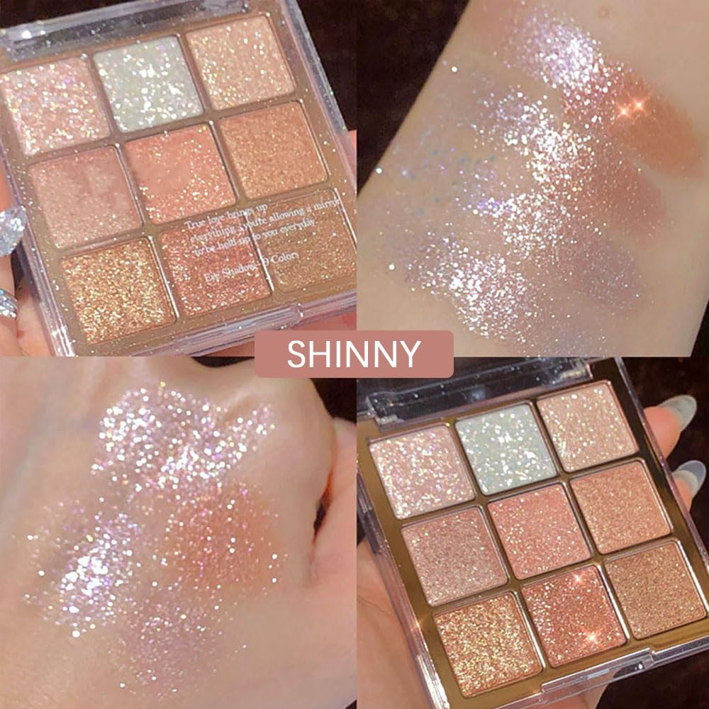 Pink Glitter Eyeshadow Palette P283