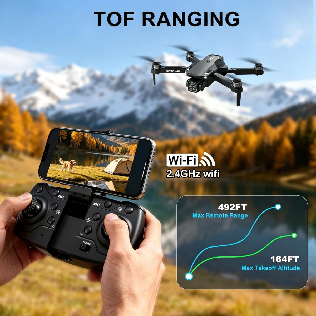 1080P HD Foldable Drone with Camera I593