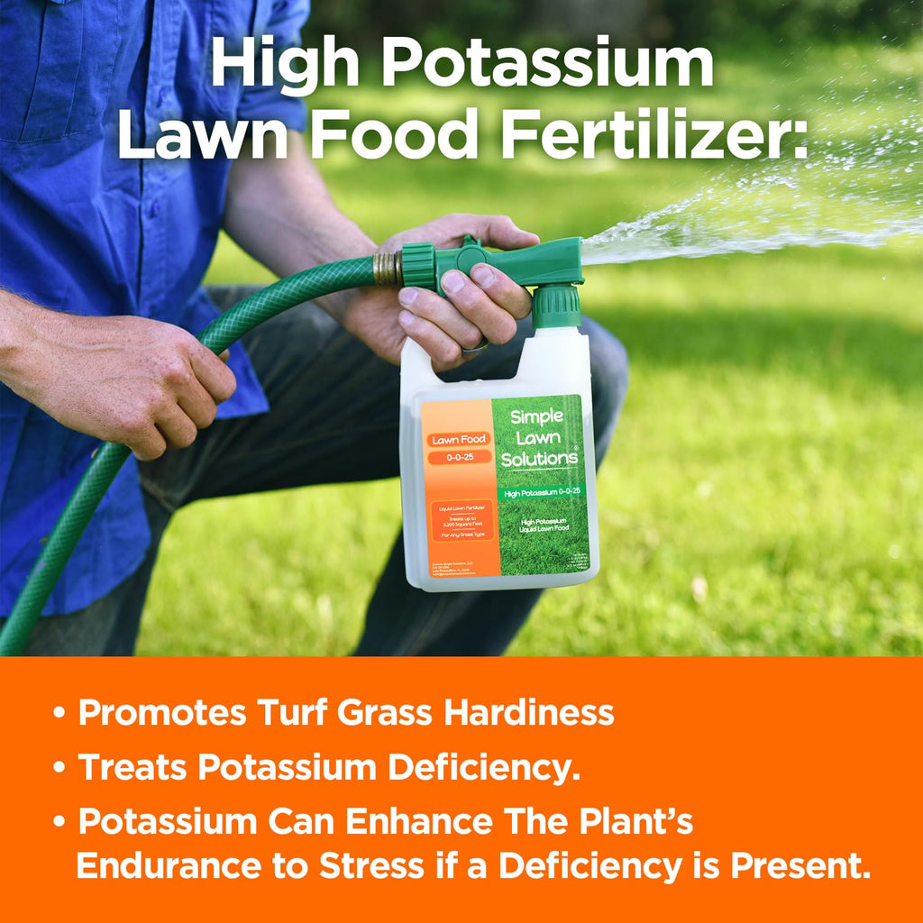 High Potassium Liquid Fertilizer 0-0-25 Concentrated Spray 32 Ounce K23217