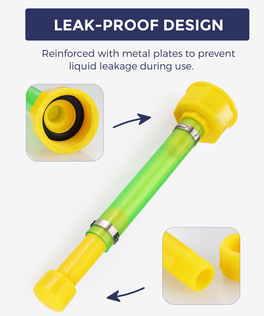 Gas Can Spout Replacement with Sealing Ring & Cap R3403