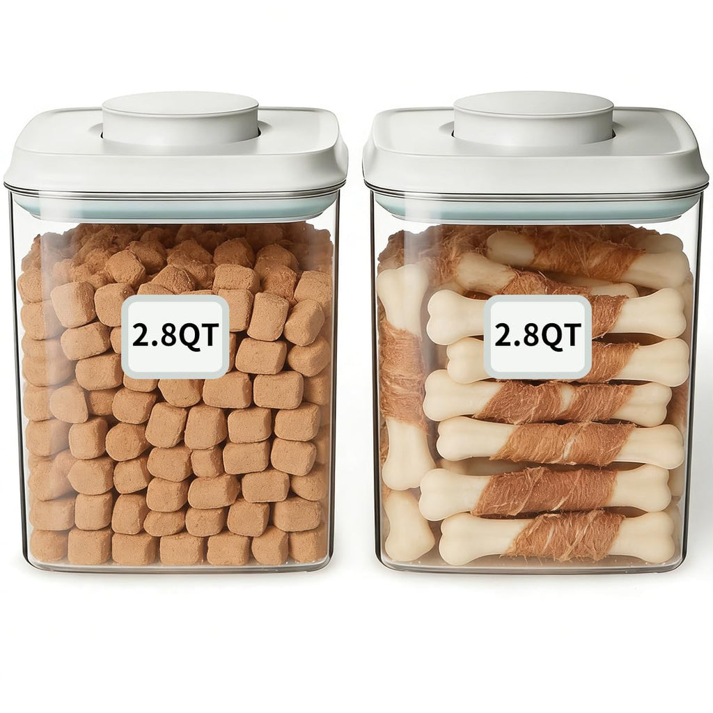 2 Pack Airtight Dog Food Storage Containers J524263