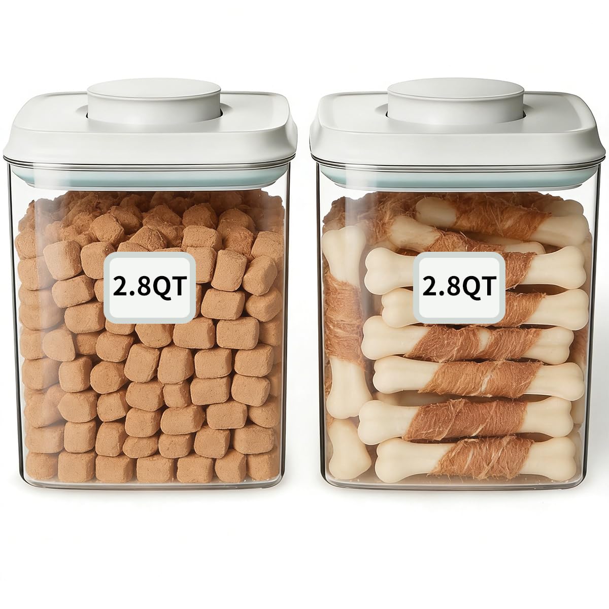 2 Pack Airtight Dog Food Storage Containers J524263