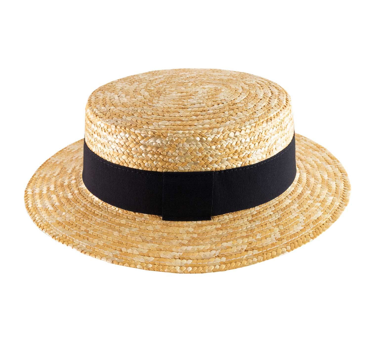 Straw Boater Hat F36197
