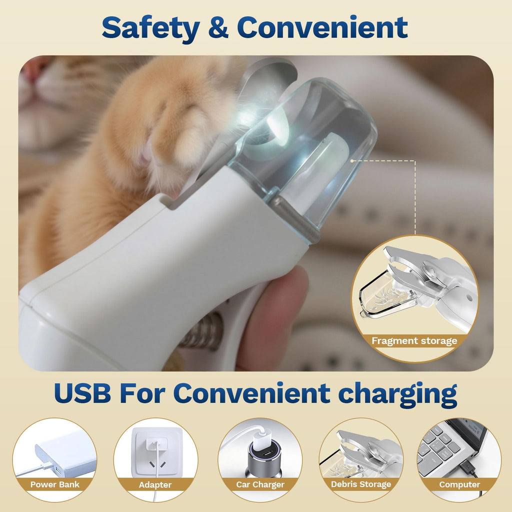 2-in-1 Dog & Cat Nail Clippers and Grinder G331340