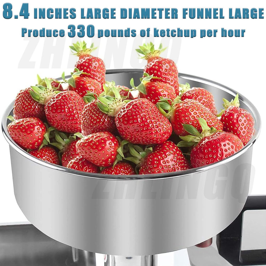 Commercial Electric Stainless Steel Tomato Strainer 150kg/h P3030