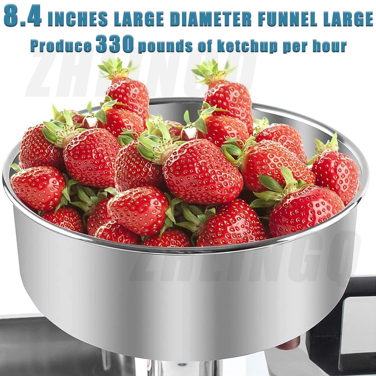 Commercial Electric Stainless Steel Tomato Strainer 150kg/h P3030