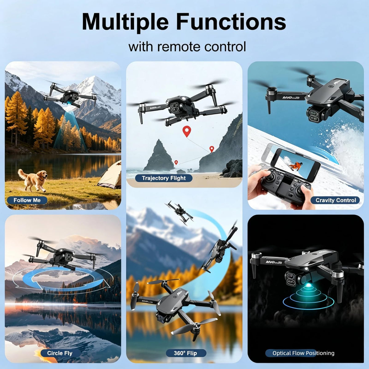 1080P HD Foldable Drone with Camera I593