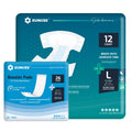 Adult Diapers Large 12 Count & Booster Pads 26 Count O465