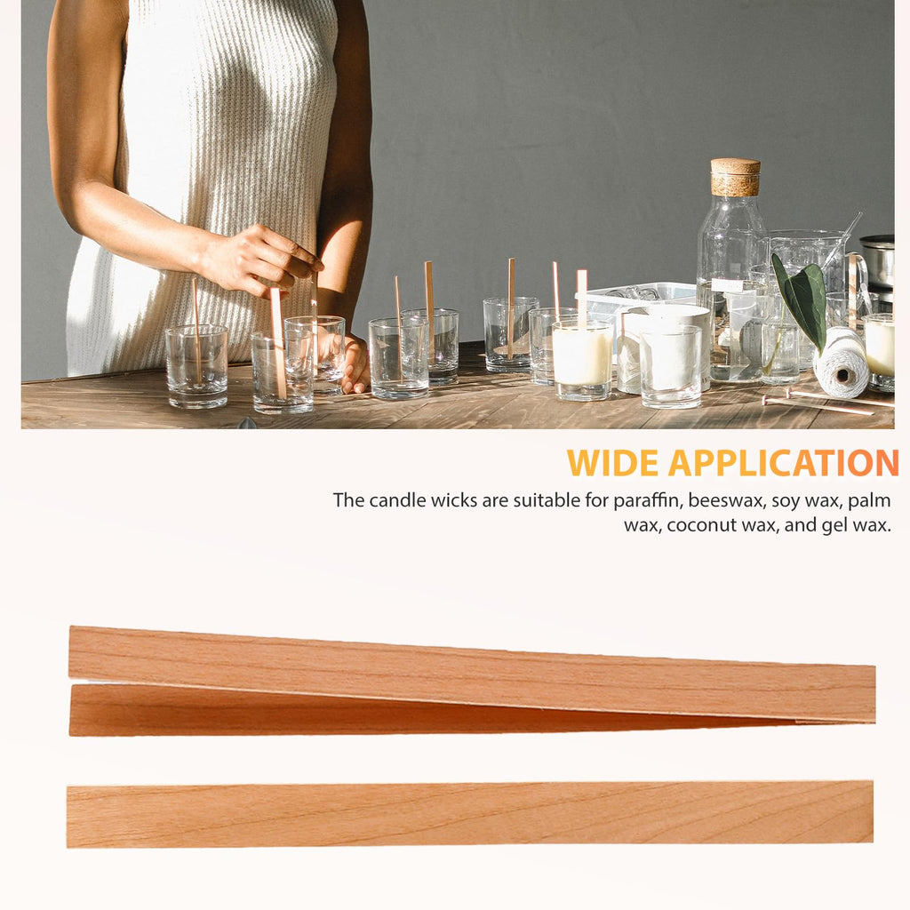 Cherry Wood Wicks 180 Candles per Pack T756
