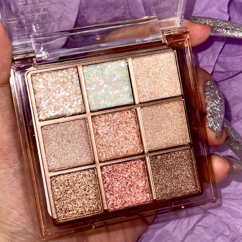 Pink Glitter Eyeshadow Palette P283