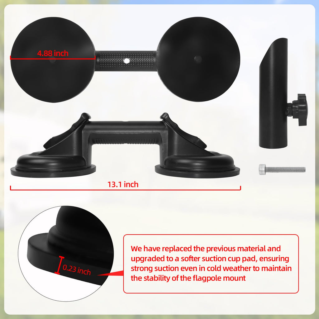 Suction Cup Flag Pole Mount V148186