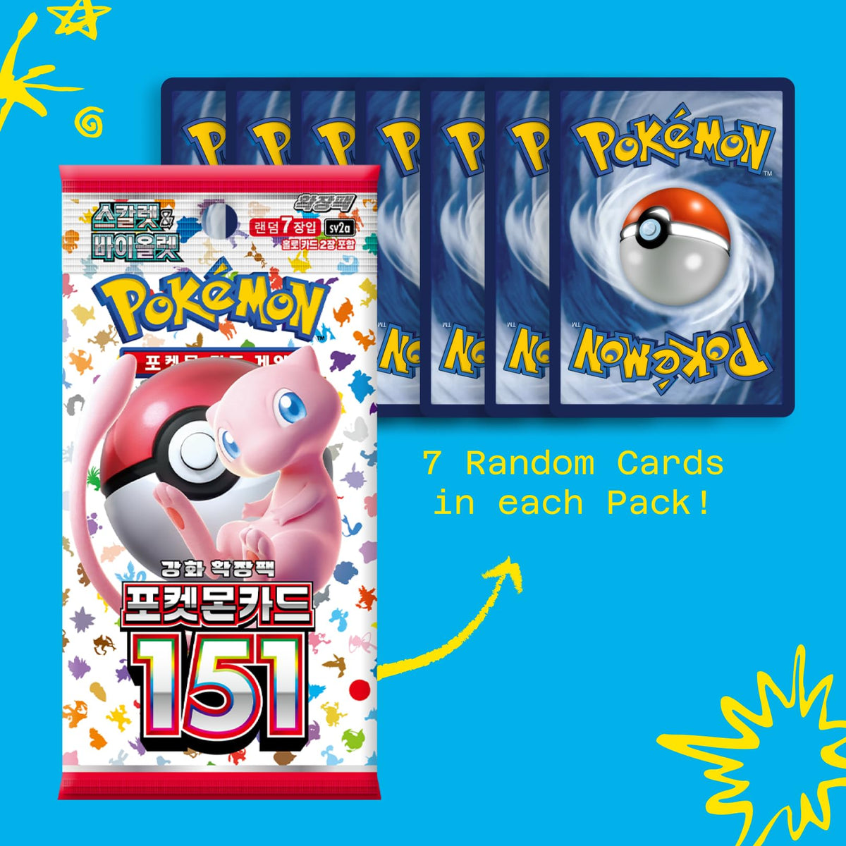 Korean 151 Booster Packs Z370