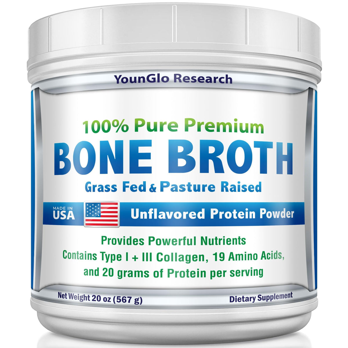 Beef Protein Powder 1.25 lb Unflavored W950