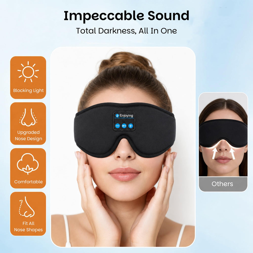 Sleep Mask with Headphones V3321