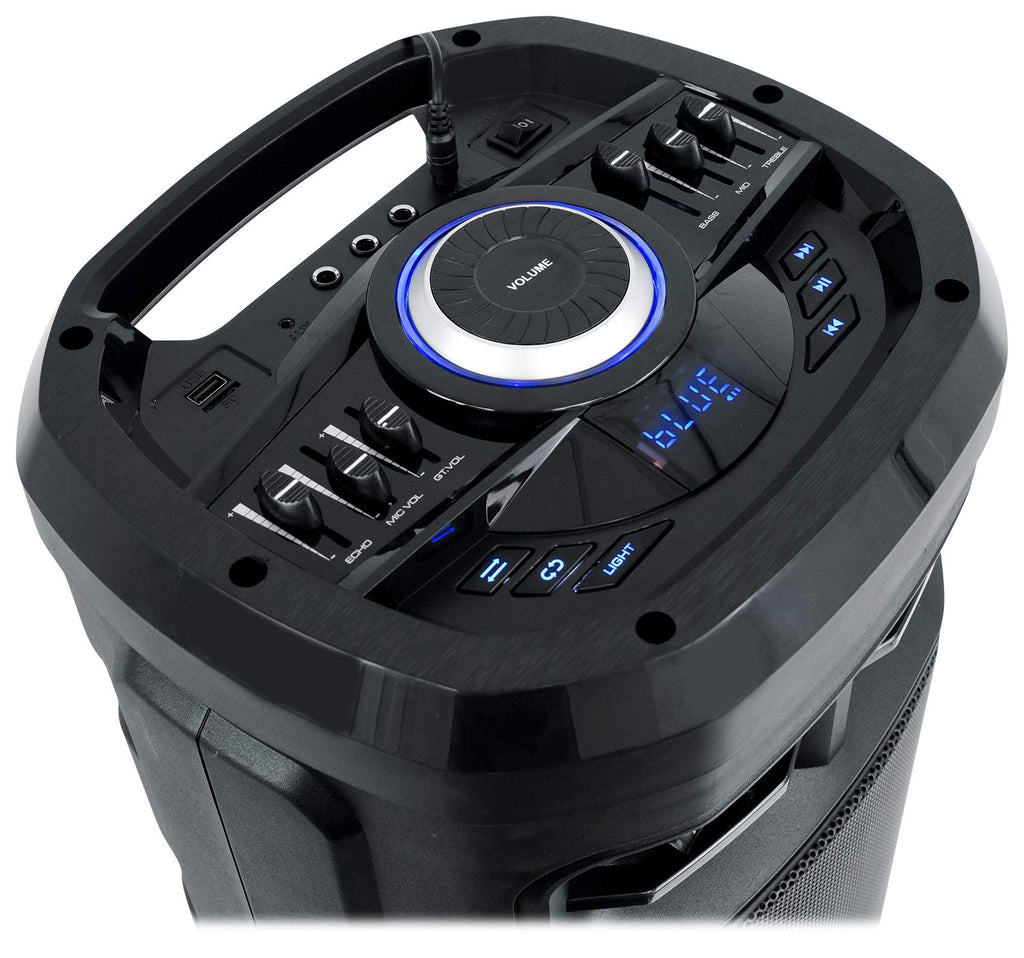 Dual 10" Wireless LED Bluetooth Speaker 2-Pack K2753
