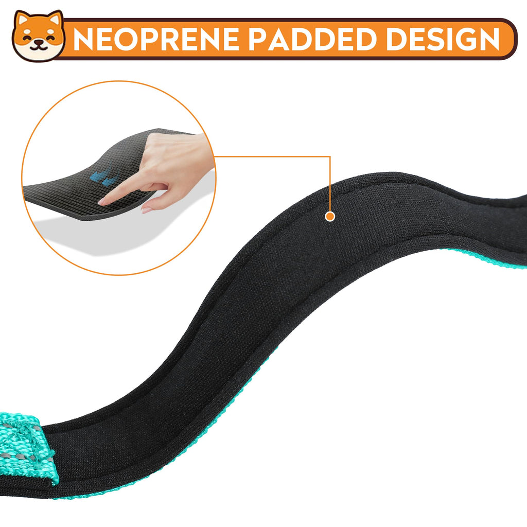 Reflective Adjustable Soft Neoprene Padded Dog Collar P63794