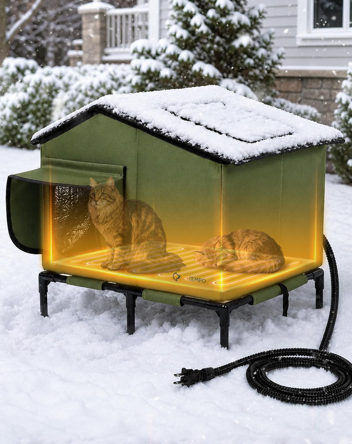 Heated Cat House U39463