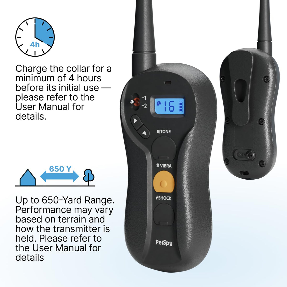 Dog Shock Collar with Remote Control J23789