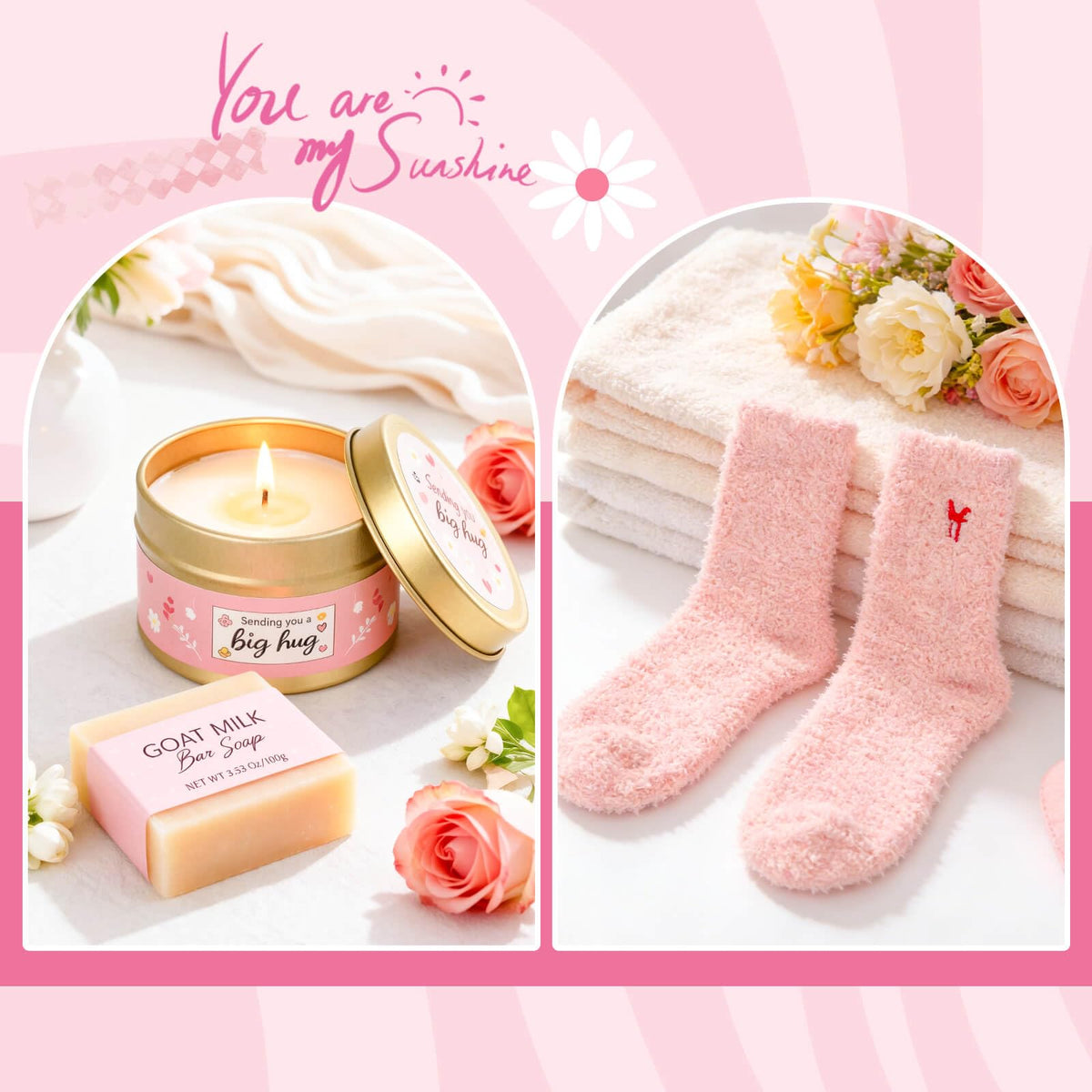 Pink Gift Baskets X641583
