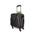 Black Quilted Underseater Luggage H565