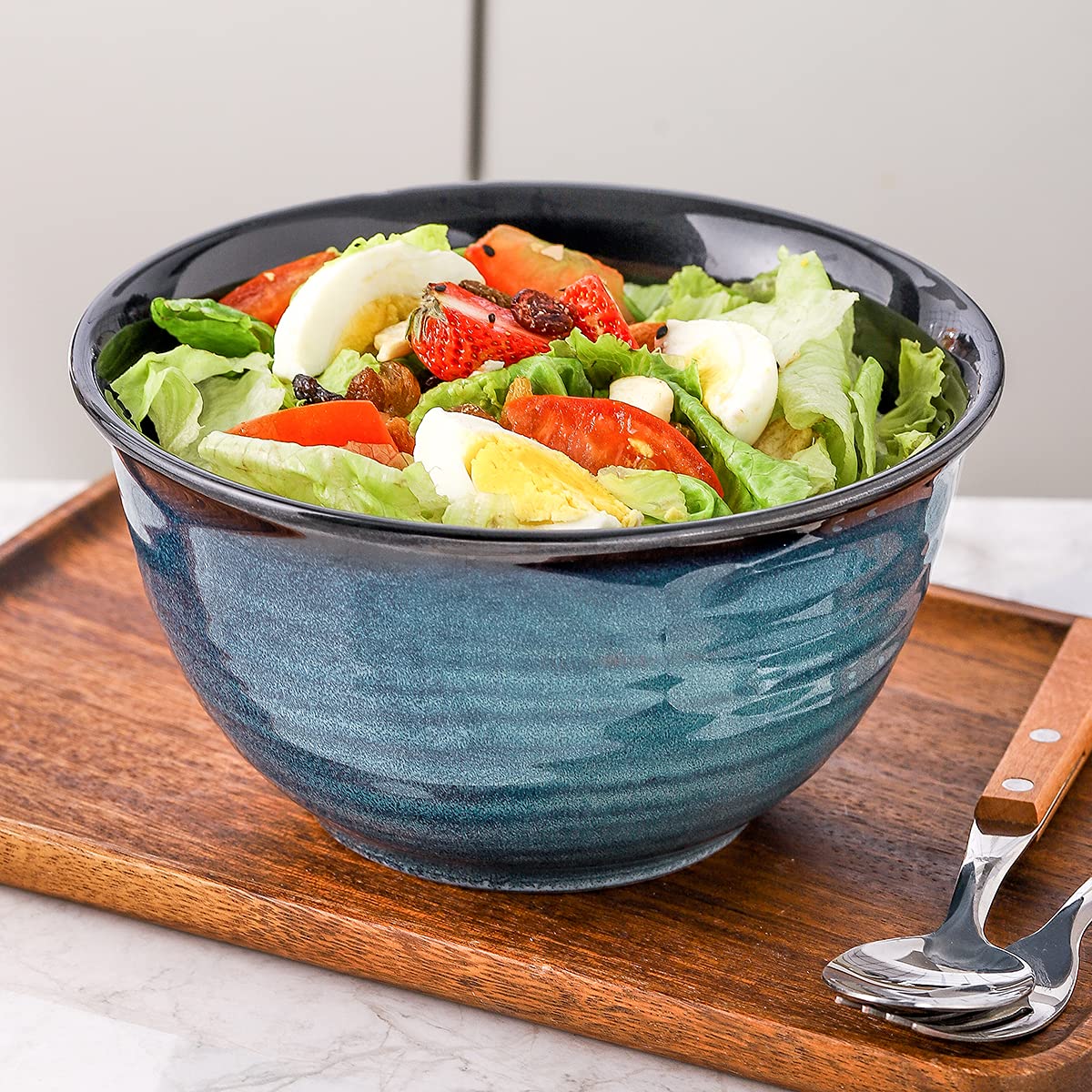 40 Ounce 7 Inch Ceramic Soup Bowls Set of 4 V886