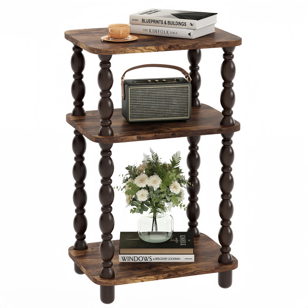 3-Tier Narrow End Table O95995