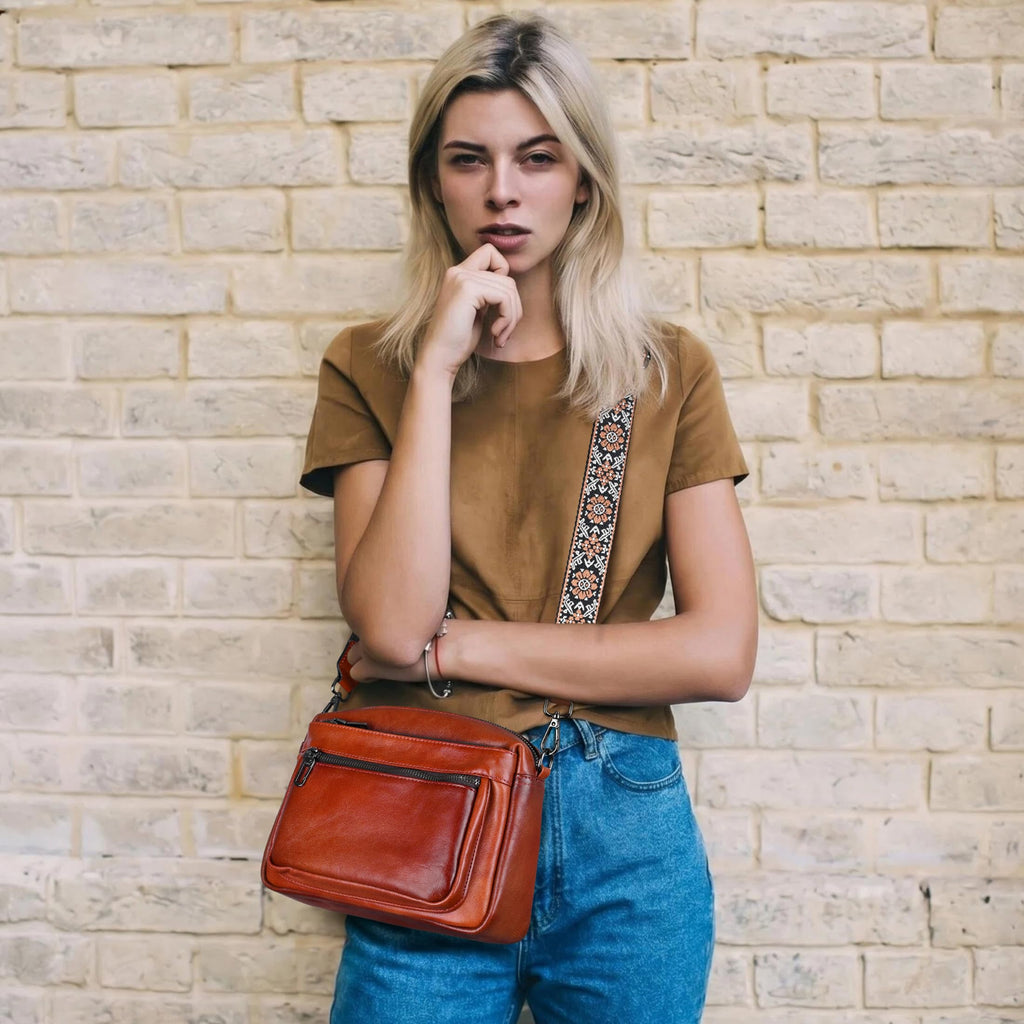 Leather Crossbody Bag T222528