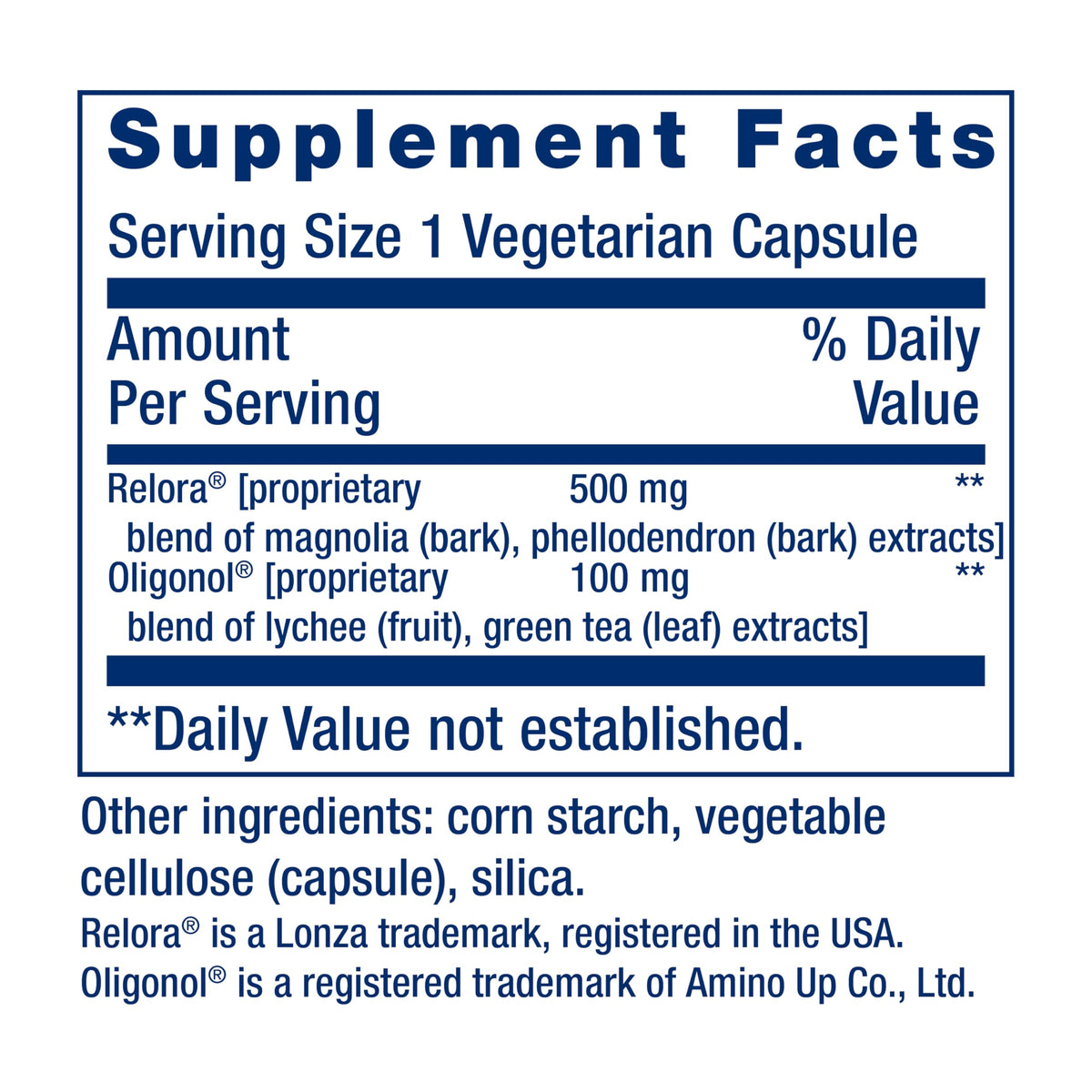 30 Capsules L986