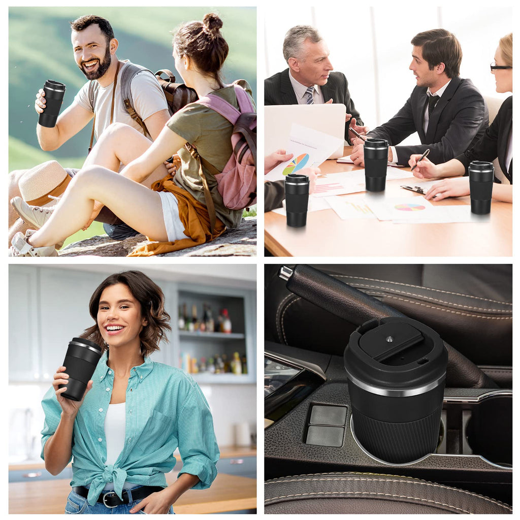 4 Pack 16 Oz Travel Coffee Mug with Lid R309182