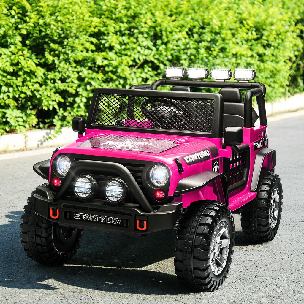 2 Seater Electric Car for Kids with Parent Remote W460