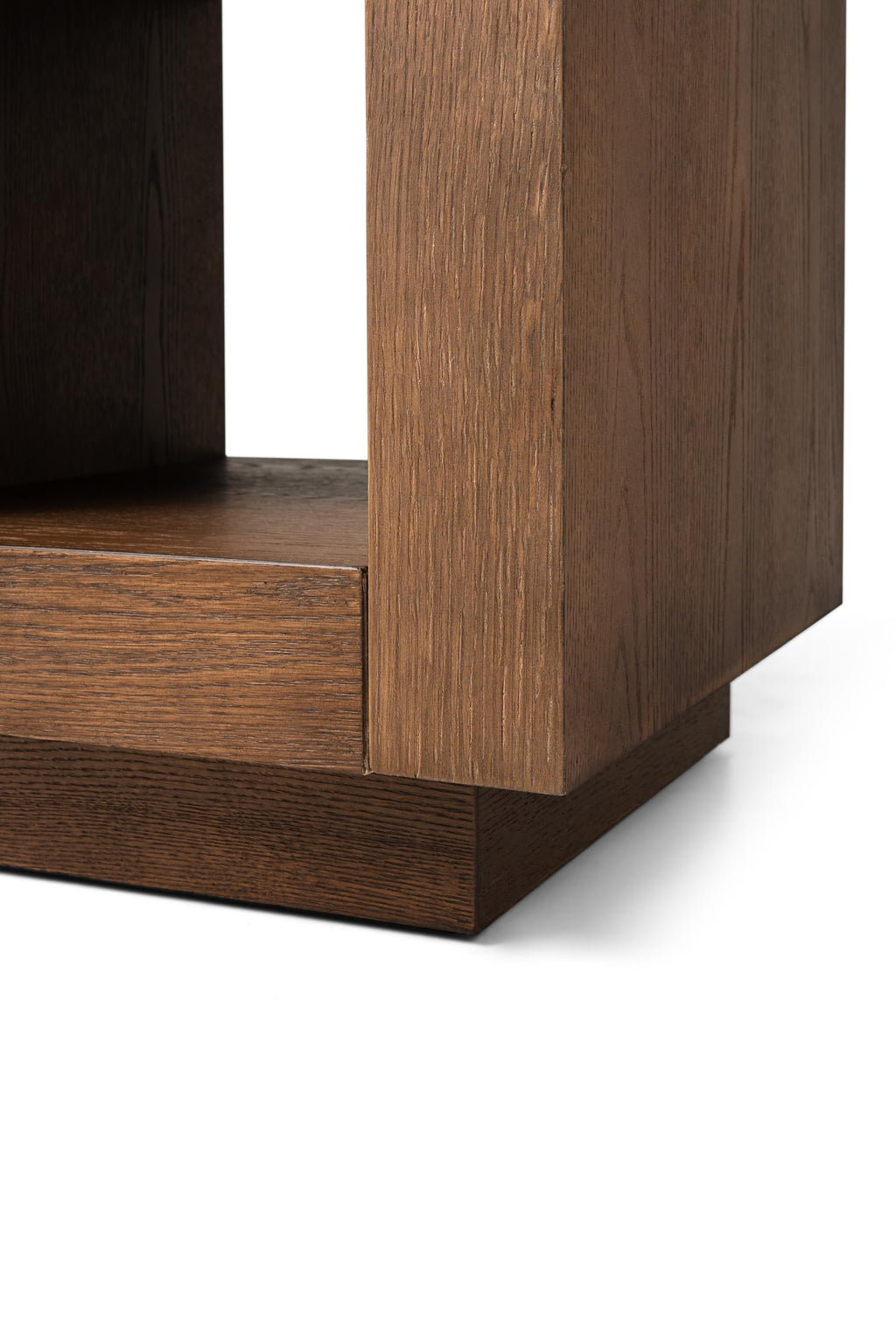 Natural Square Side Table with Storage, Set of 2 R44285