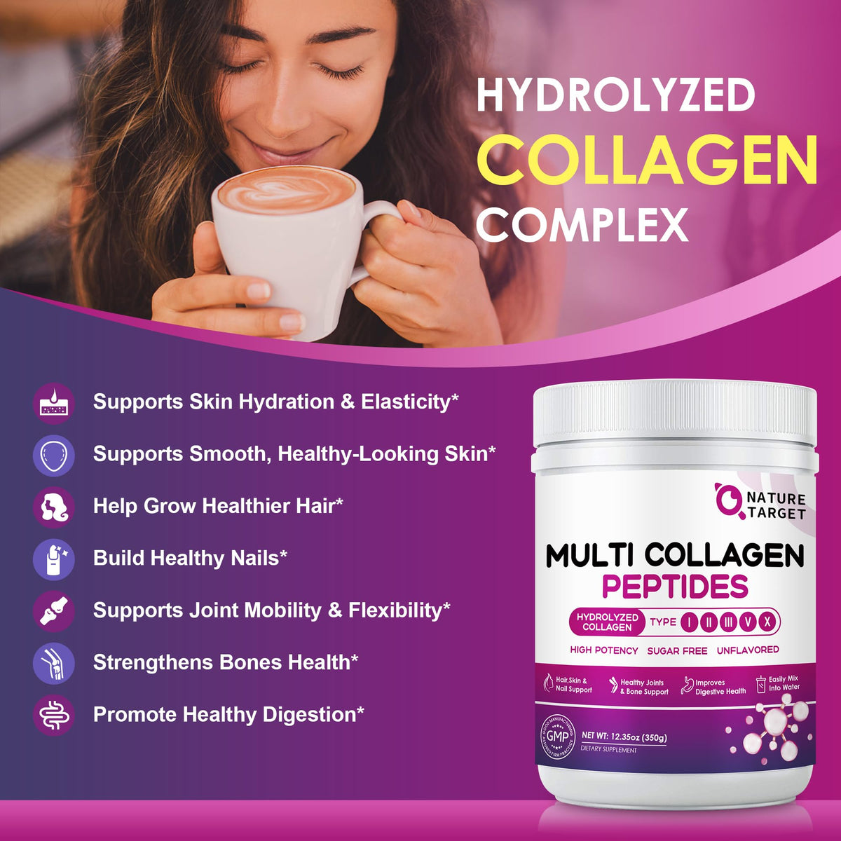 Multi Collagen Peptides Powder H531