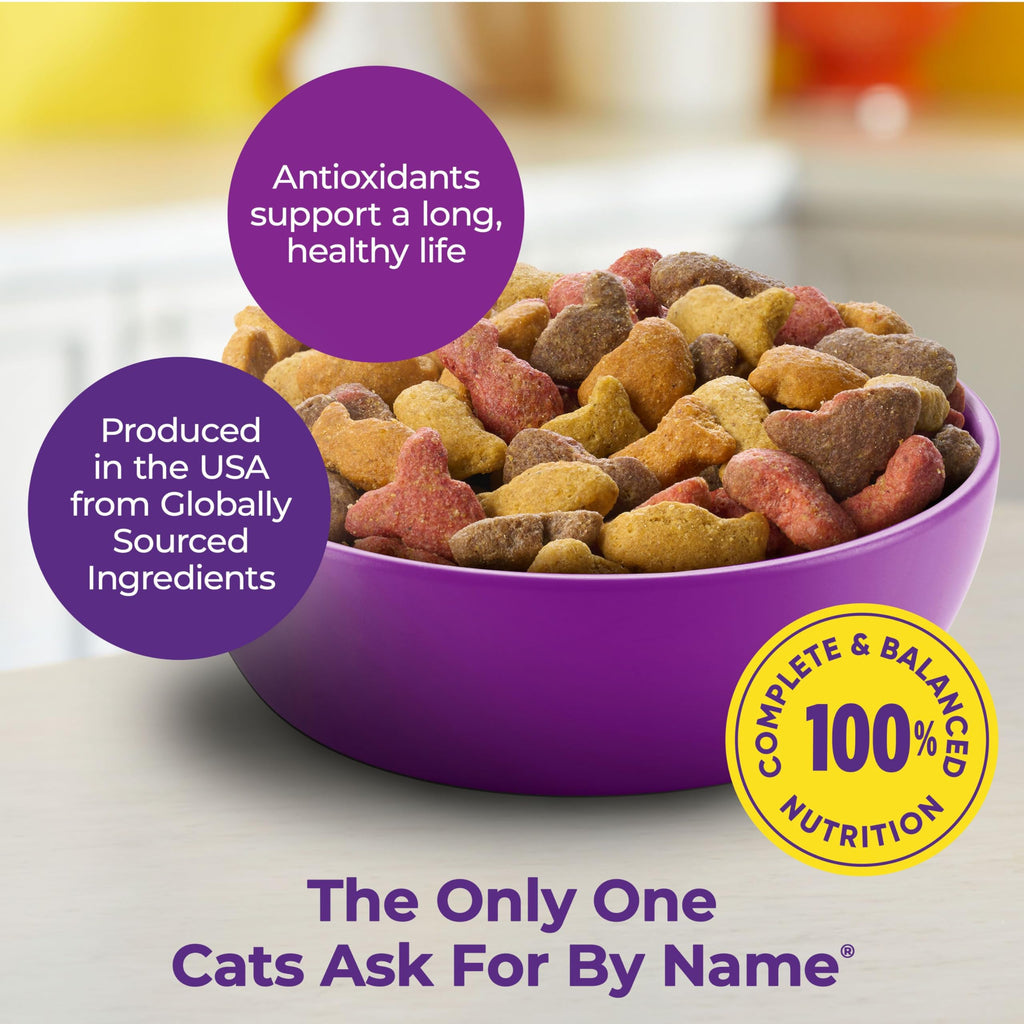 Dry Cat Food 6.3 Pound and Wet Cat Food Variety Pack 2.75 Ounce (Pack of 24) S2071