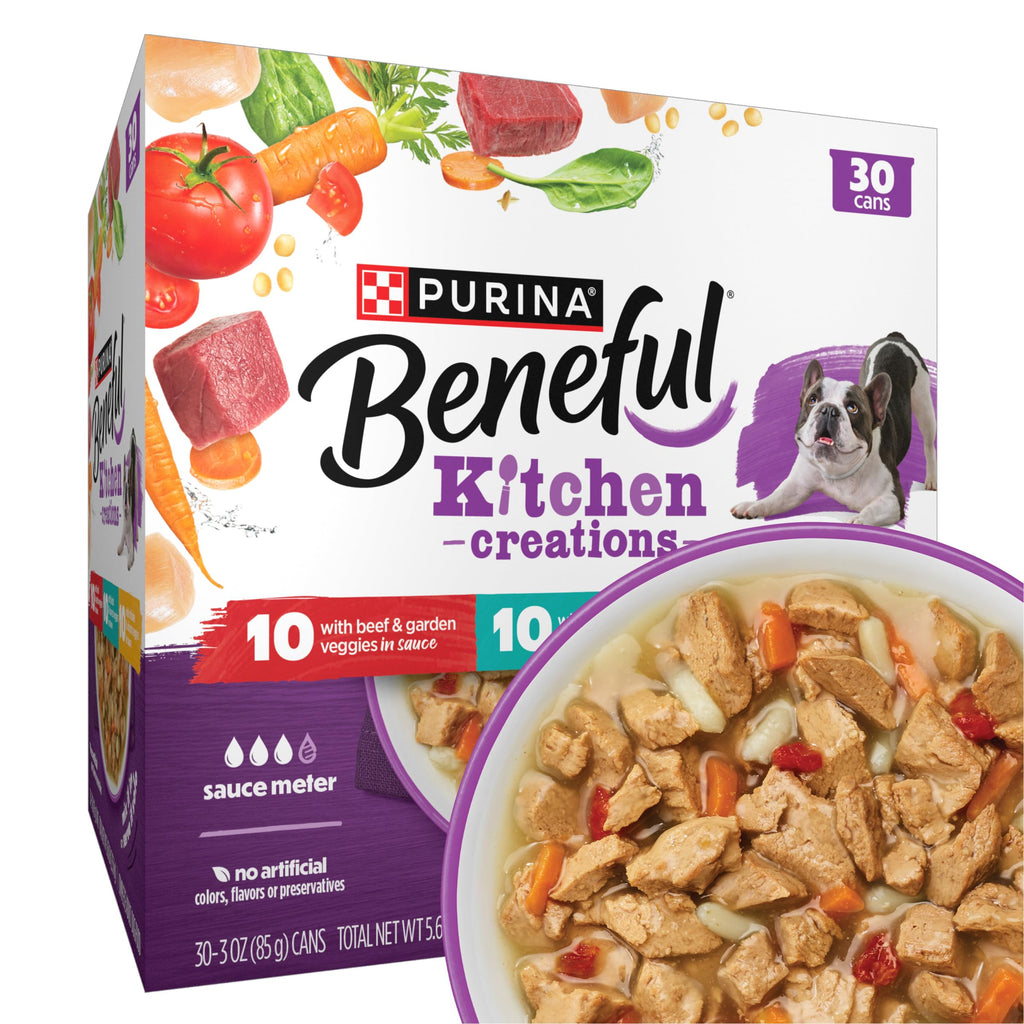 Wet Dog Food Variety Pack 30 3 oz Cans W73377